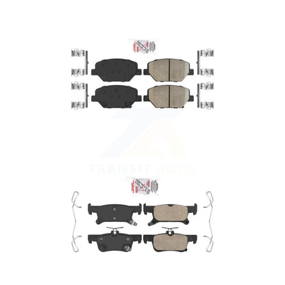 Ceramic Disc Brake Pads Front Rear Kit For Buick Envision