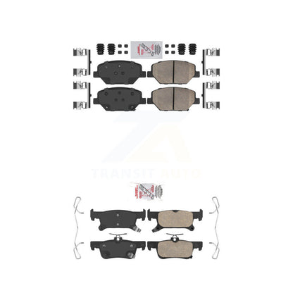 Ceramic Disc Brake Pads Front Rear Kit For Buick Envision