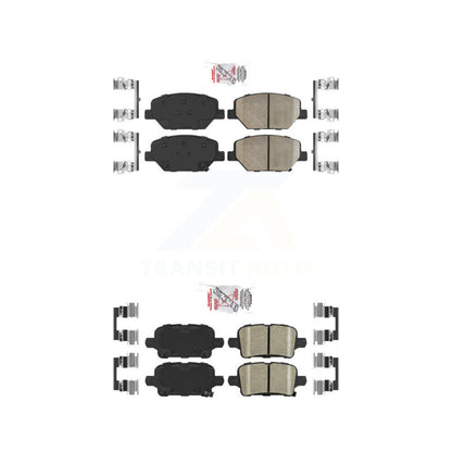 Ceramic Disc Brake Pads Front Rear Kit For Chevrolet Equinox GMC Terrain Buick