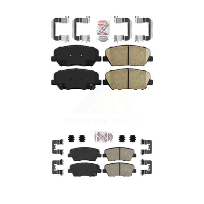 Ceramic Disc Brake Pads Front Rear Kit For Hyundai Genesis Coupe