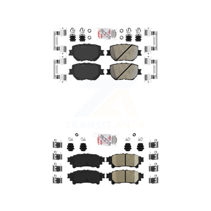 Ceramic Disc Brake Pads Front Rear Kit For Lexus IS250