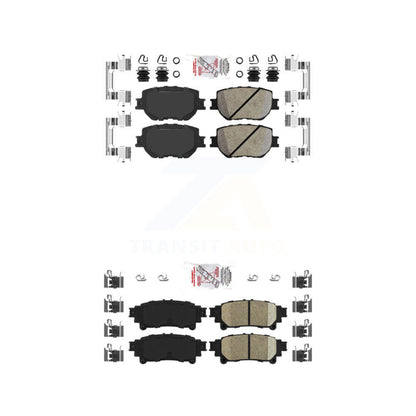 Ceramic Disc Brake Pads Front Rear Kit For Lexus IS250