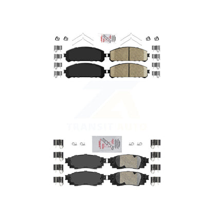 Ceramic Disc Brake Pads Front Rear Kit For Lexus RX350 RX450h RX350L RX450hL