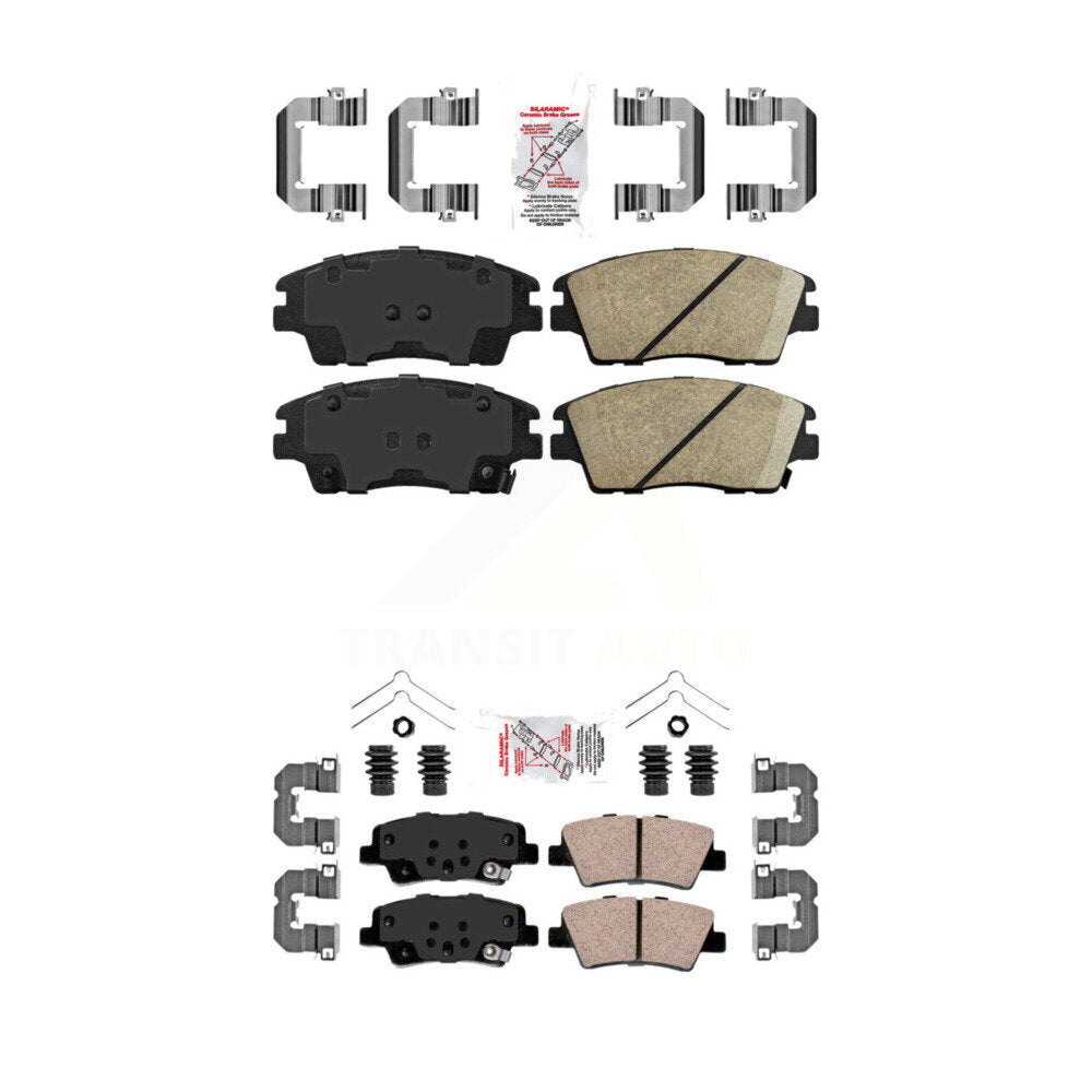Ceramic Disc Brake Pads Front Rear Kit For Kia Sportage Hyundai Tucson