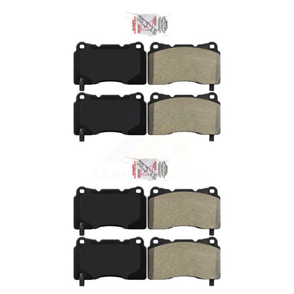 Semi-Metallic Disc Brake Pads Front Rear Kit For 2005-2006 Ford GT
