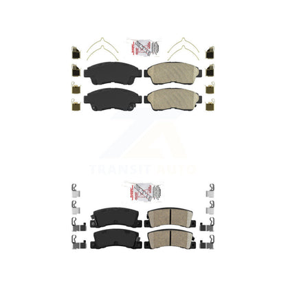 Ceramic Disc Brake Pads Front Rear Kit For Toyota Camry Celica