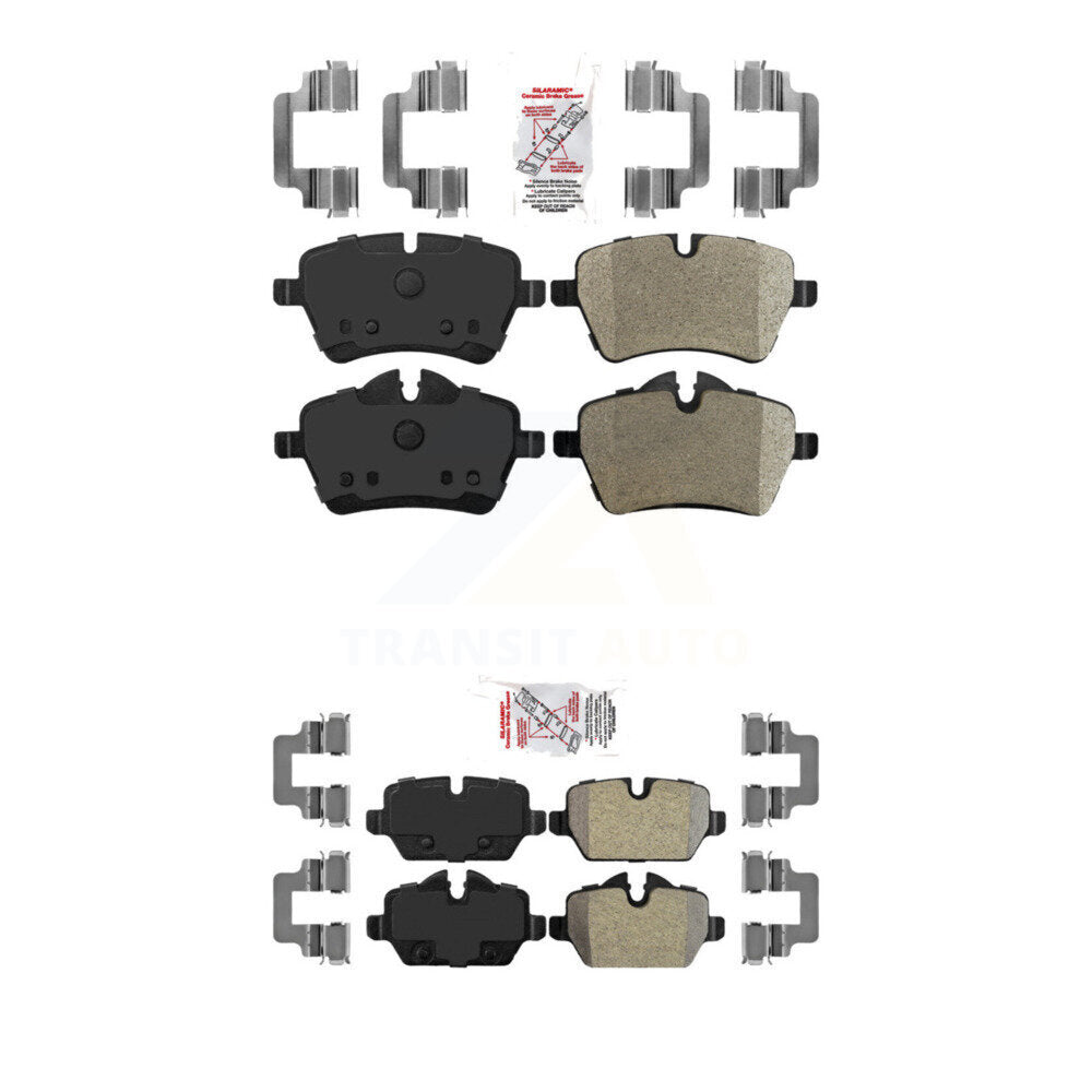 Semi-Metallic Disc Brake Pads Front Rear Kit For Mini Cooper Countryman Paceman
