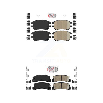 Ceramic Disc Brake Pads Front Rear Kit For 2002-2003 Lexus RX300