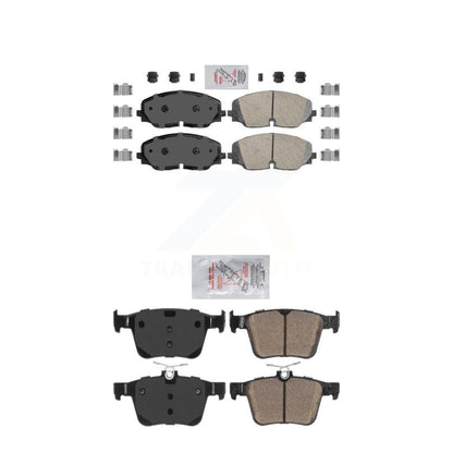 Ceramic Disc Brake Pads Front Rear Kit For 2018-2023 Volkswagen Atlas