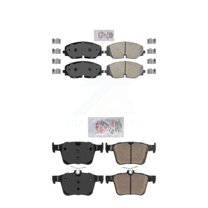 Ceramic Disc Brake Pads Front Rear Kit For 2018-2023 Volkswagen Atlas