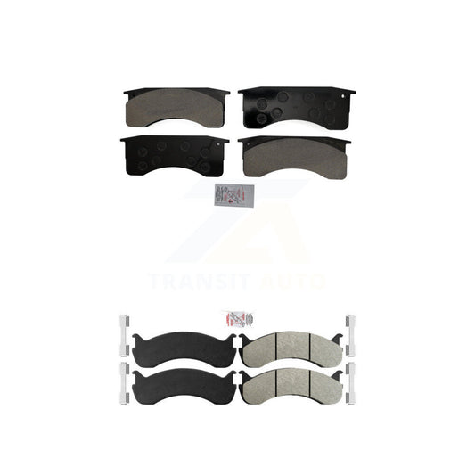 Semi-Metallic Disc Brake Pads Front Rear Kit For Blue Bird International IC 3200