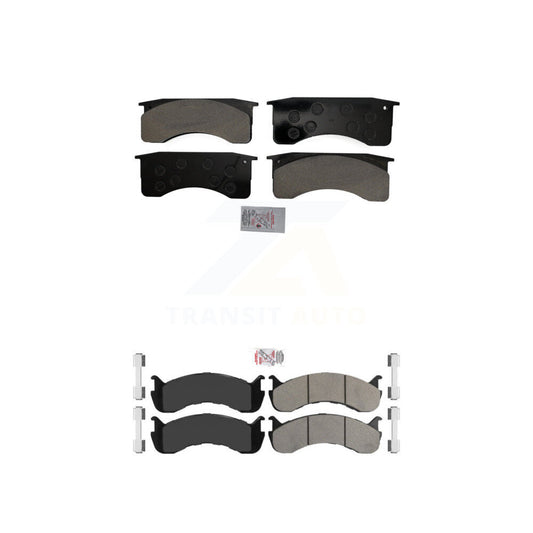Semi-Metallic Disc Brake Pads Front Rear Kit For Blue Bird International IC 3200
