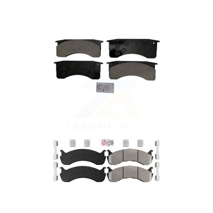 Semi-Metallic Disc Brake Pads Front Rear Kit For Blue Bird International IC 3200