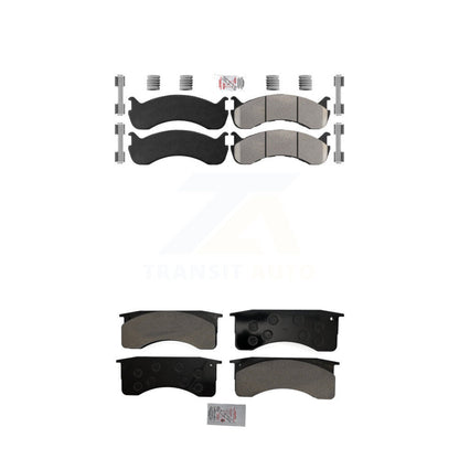 Semi-Metallic Disc Brake Pads Front Rear Kit For Blue Bird International IC 3200