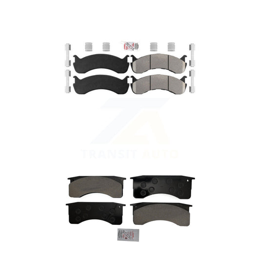 Semi-Metallic Disc Brake Pads Front Rear Kit For Blue Bird International IC 3200