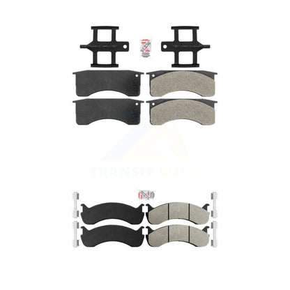 Semi-Metallic Disc Brake Pads Front Rear Kit For Blue Bird International IC 3200