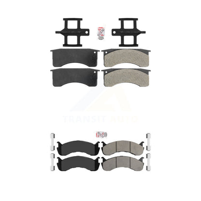Semi-Metallic Disc Brake Pads Front Rear Kit For Blue Bird International IC 3200