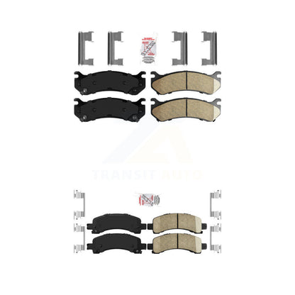 Ceramic Disc Brake Pads Front Rear Kit For GMC Savana 2500 Chevrolet Express