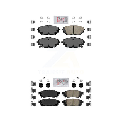 Ceramic Disc Brake Pads Front Rear Kit For Toyota C-HR