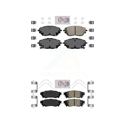 Ceramic Disc Brake Pads Front Rear Kit For Toyota C-HR