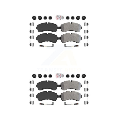 Semi-Metallic Disc Brake Pads Front Rear Kit For Workhorse Custom Chassis W42