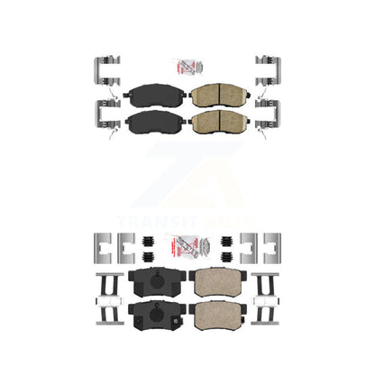 Ceramic Disc Brake Pads Front Rear Kit For Suzuki SX4 Crossover