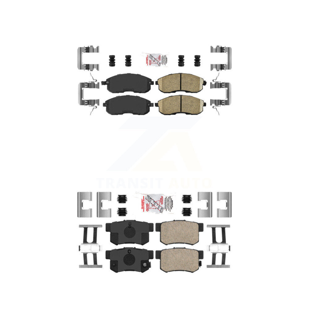 Ceramic Disc Brake Pads Front Rear Kit For Suzuki SX4 Crossover