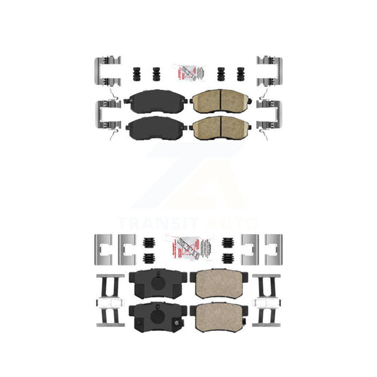 Ceramic Disc Brake Pads Front Rear Kit For Suzuki SX4 Crossover