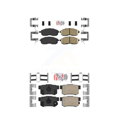 Ceramic Disc Brake Pads Front Rear Kit For Suzuki SX4 Crossover