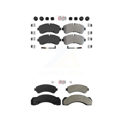 Semi-Metallic Disc Brake Pads Front Rear Kit For Workhorse W42 P32