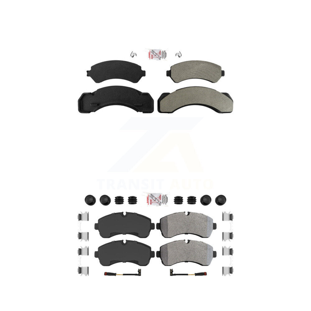 Semi-Metallic Disc Brake Pads Front Rear Kit For Workhorse W42 P32