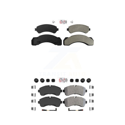 Semi-Metallic Disc Brake Pads Front Rear Kit For Workhorse W42 P32