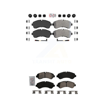 Semi-Metallic Ceramic Disc Brake Pads Front Rear Kit For Mercedes-Benz Sprinter