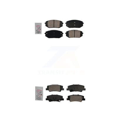Ceramic Disc Brake Pads Front Rear Kit For Hyundai Tucson Kia Sportage