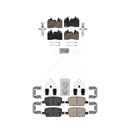 Ceramic Disc Brake Pads Front Rear Kit For Cadillac CT6