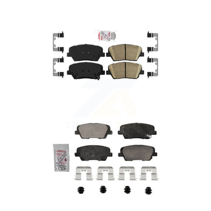 Ceramic Disc Brake Pads Front Rear Kit For Hyundai Santa Fe Sport Kia Sorento