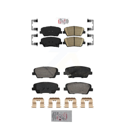 Ceramic Disc Brake Pads Front Rear Kit For Hyundai Santa Fe Sport Kia Sorento
