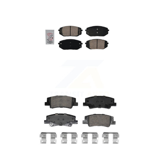 Ceramic Disc Brake Pads Front Rear Kit For Hyundai Tucson Kia Sportage