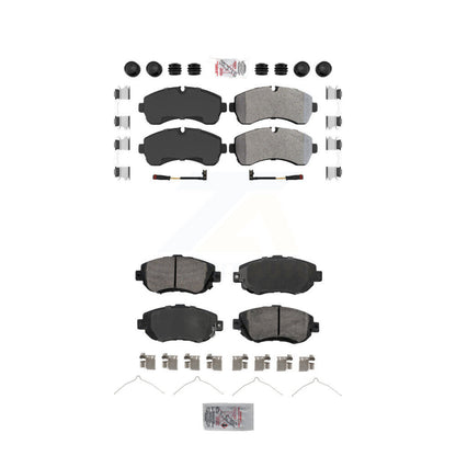 Semi-Metallic Disc Brake Pads Front Rear Kit For Mercedes-Benz Sprinter 2500