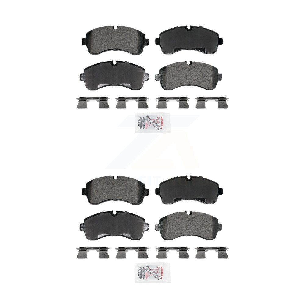 Semi-Metallic Disc Brake Pads Front Rear Kit For Workhorse Custom Chassis W42
