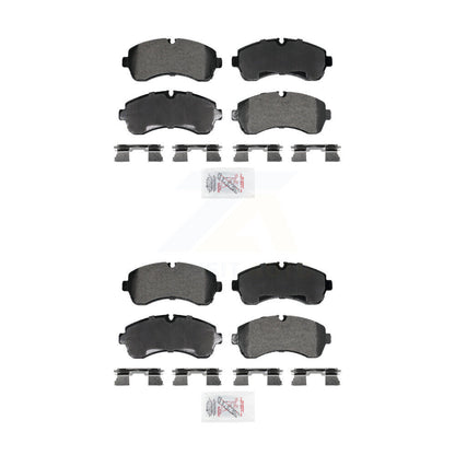 Semi-Metallic Disc Brake Pads Front Rear Kit For Workhorse Custom Chassis W42