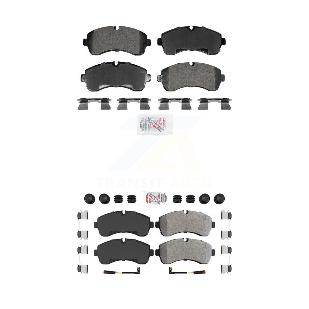 Semi-Metallic Disc Brake Pads Front Rear Kit For Workhorse Custom Chassis W42
