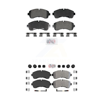 Semi-Metallic Disc Brake Pads Front Rear Kit For Workhorse Custom Chassis W42