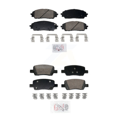 Ceramic Disc Brake Pads Front Rear Kit For 2022-2023 Kia Carnival