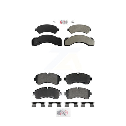 Semi-Metallic Disc Brake Pads Front Rear Kit For Workhorse W42 P32