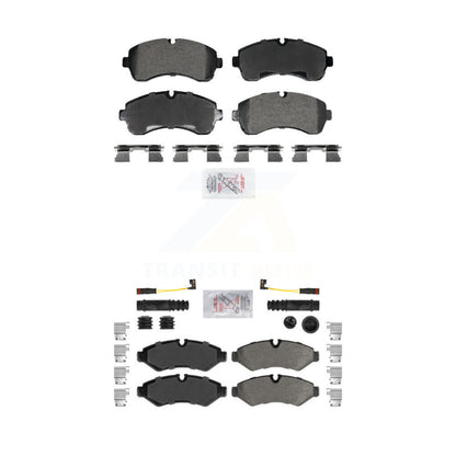 Semi-Metallic Disc Brake Pads Front Rear Kit For Mercedes-Benz Sprinter 2500