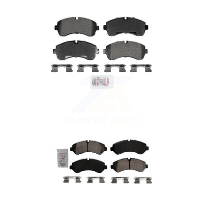 Semi-Metallic Ceramic Disc Brake Pads Front Rear Kit For Mercedes-Benz Sprinter