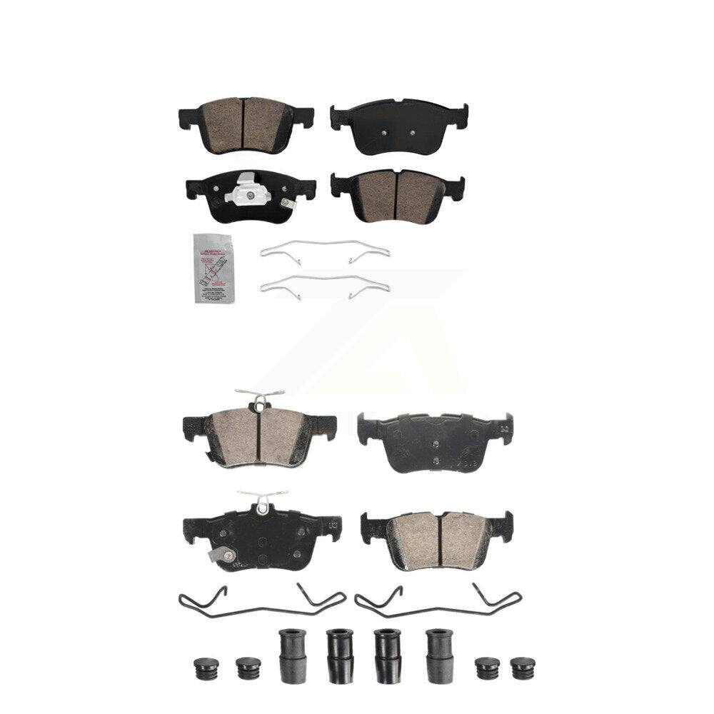 Ceramic Disc Brake Pads Front Rear Kit For Ford Escape Bronco Sport Maverick