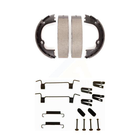 Parking Brake Shoes Hardware Rear Kit For GMC Chevrolet Savana 2500 Express 3500