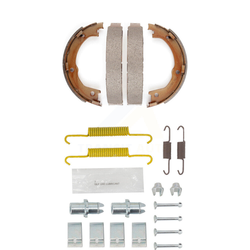 Parking Brake Shoe & Hardware Rear Kit For 2007-2009 Hyundai Santa Fe Kia Amanti